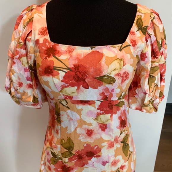 Moon River Floral Dress - Picture 3 of 7